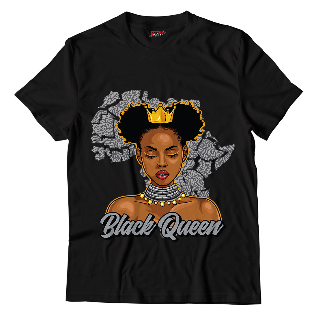 Black Queen Unisex Tshirt Match Aj3 Cool Grey