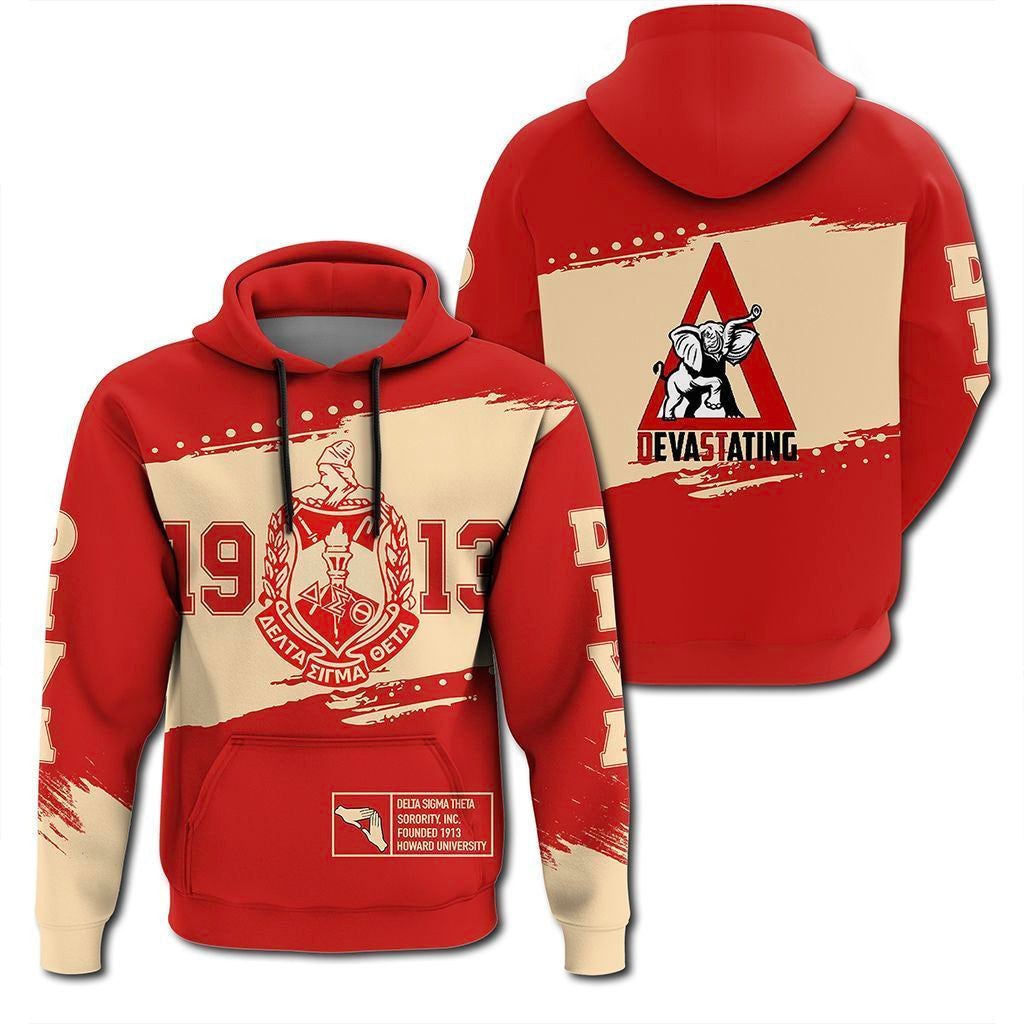 Wonder Print Hoodie – Delta Sigma Theta University Hoodie