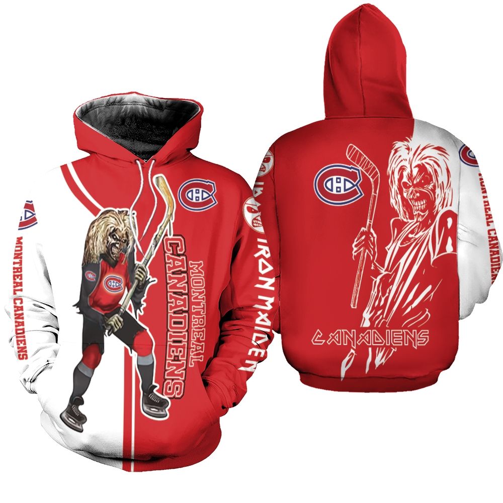 Montreal Canadiens And Zombie For Fans Hoodie