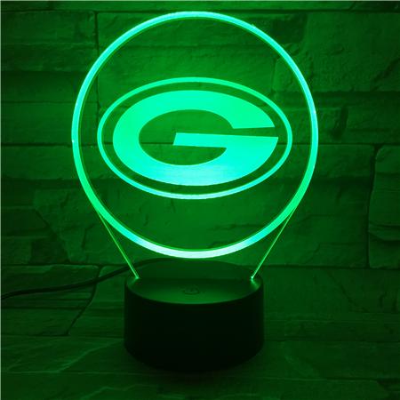 Green Bay Packers 3D Led Lamp