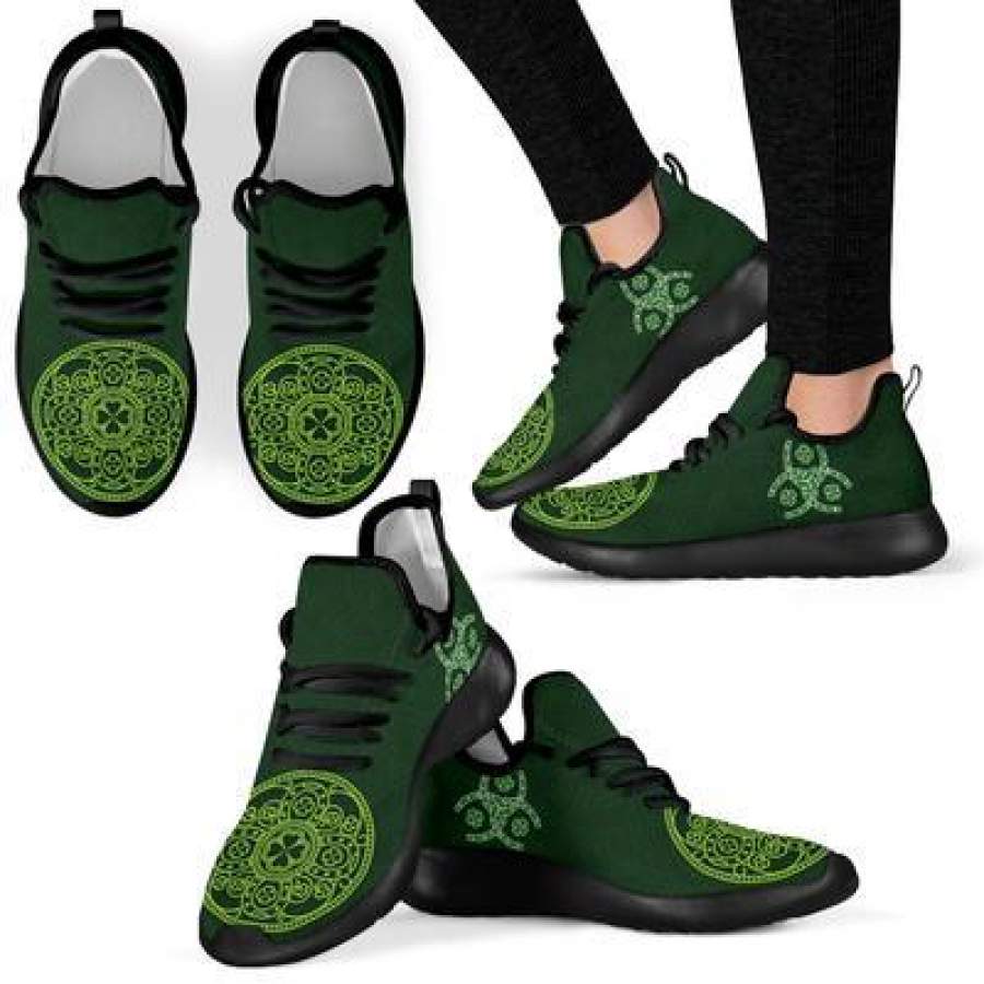 Tripple Luck St. Patrick’s Day Mesh Knit Sneakers SU060302