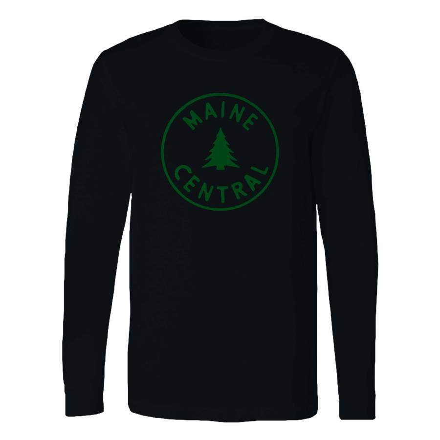 Maine Central Railroad Logo Long Sleeve T-Shirt