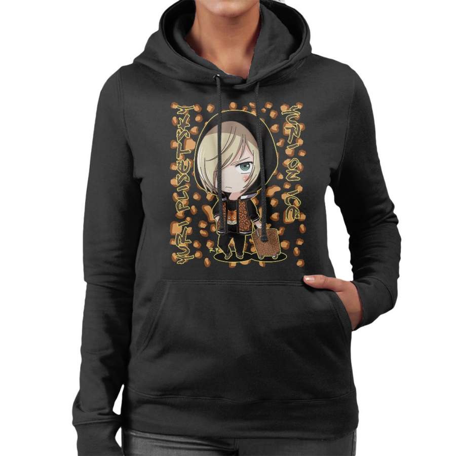 Leopard Yuri On Ice Women’s Hooded Sweatshirt