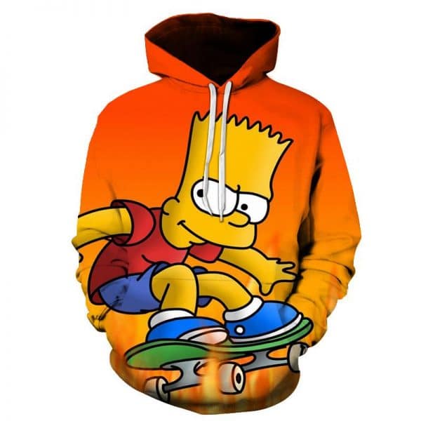 The Simpsons Sweatshirt Hoodies V9 3D T-Shirt