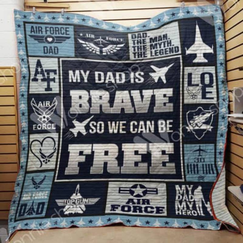 Air Force Dad Blanket MY2203 82O47