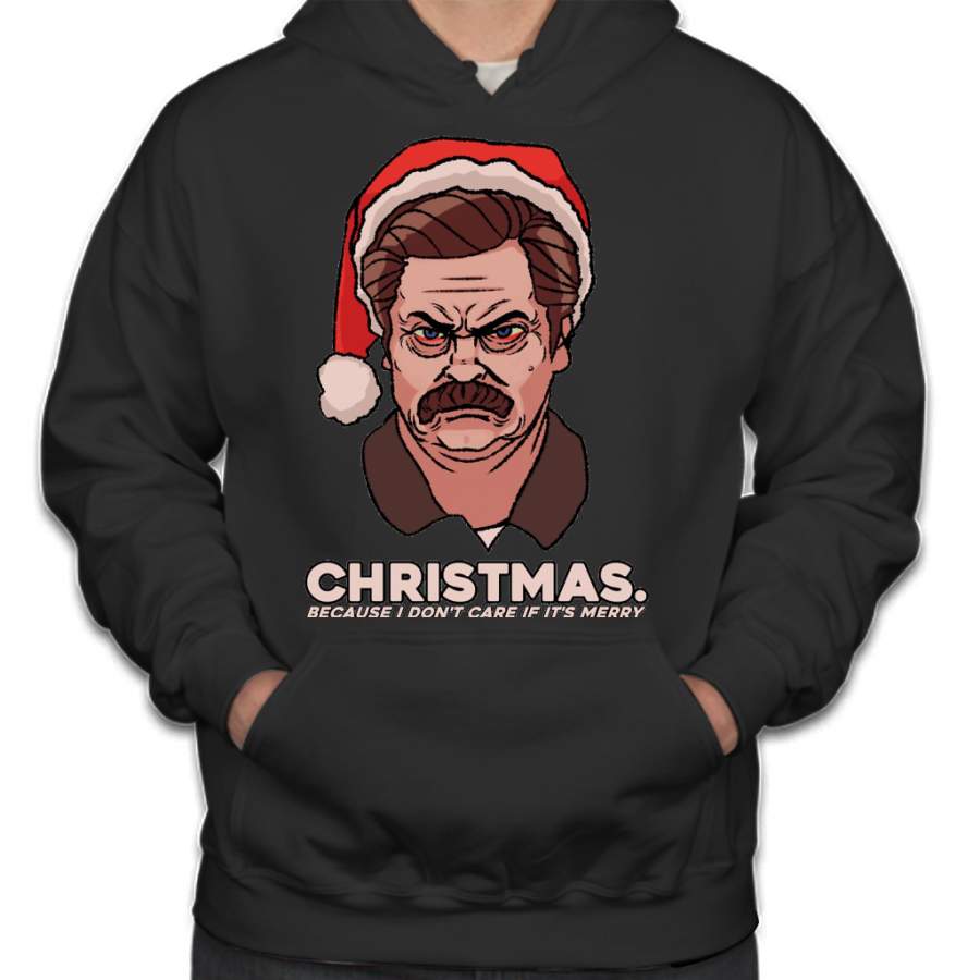 Ron Swanson Christmas Hoodie