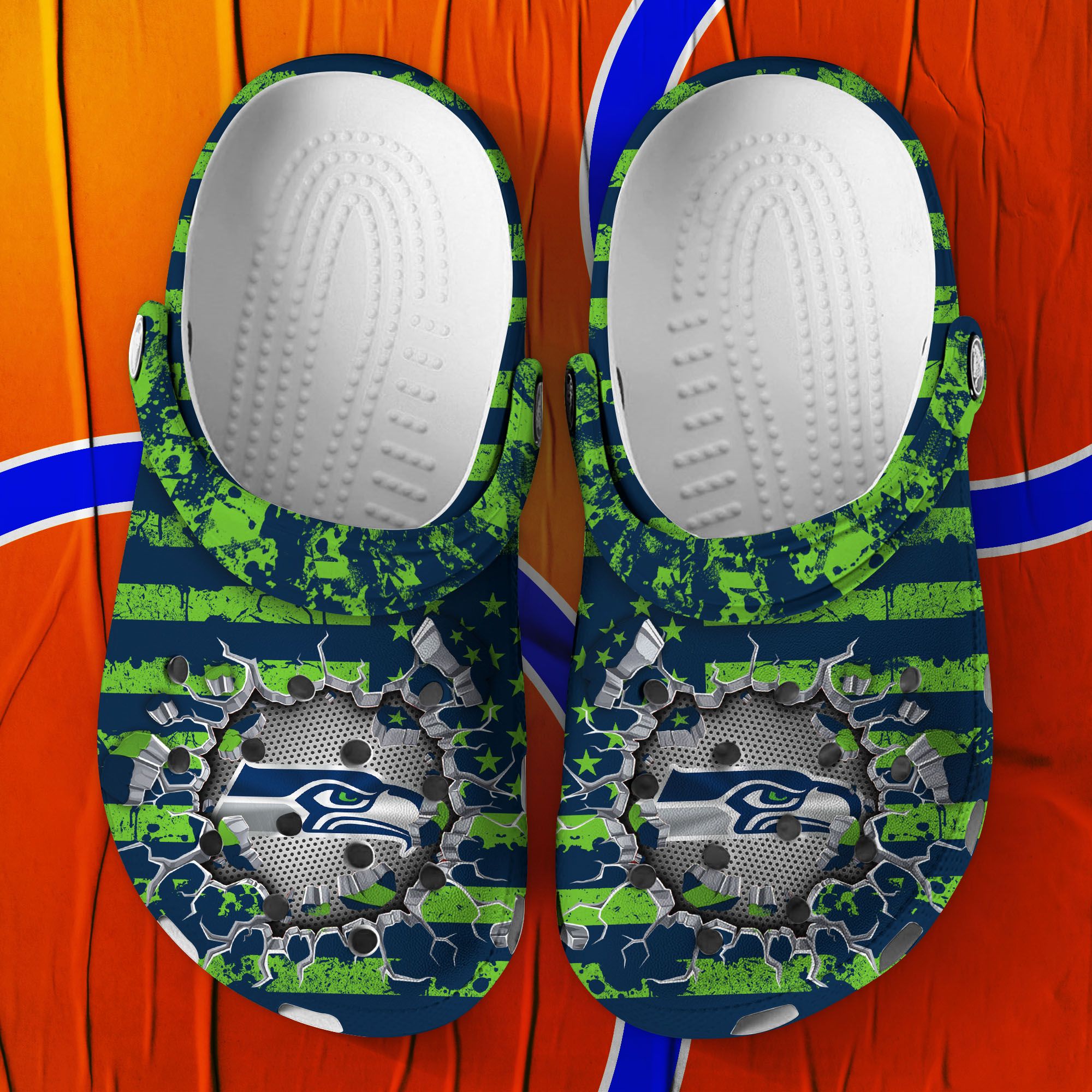 Seattle Seahawks Sp-Crocs New For This Season Trending Td25514