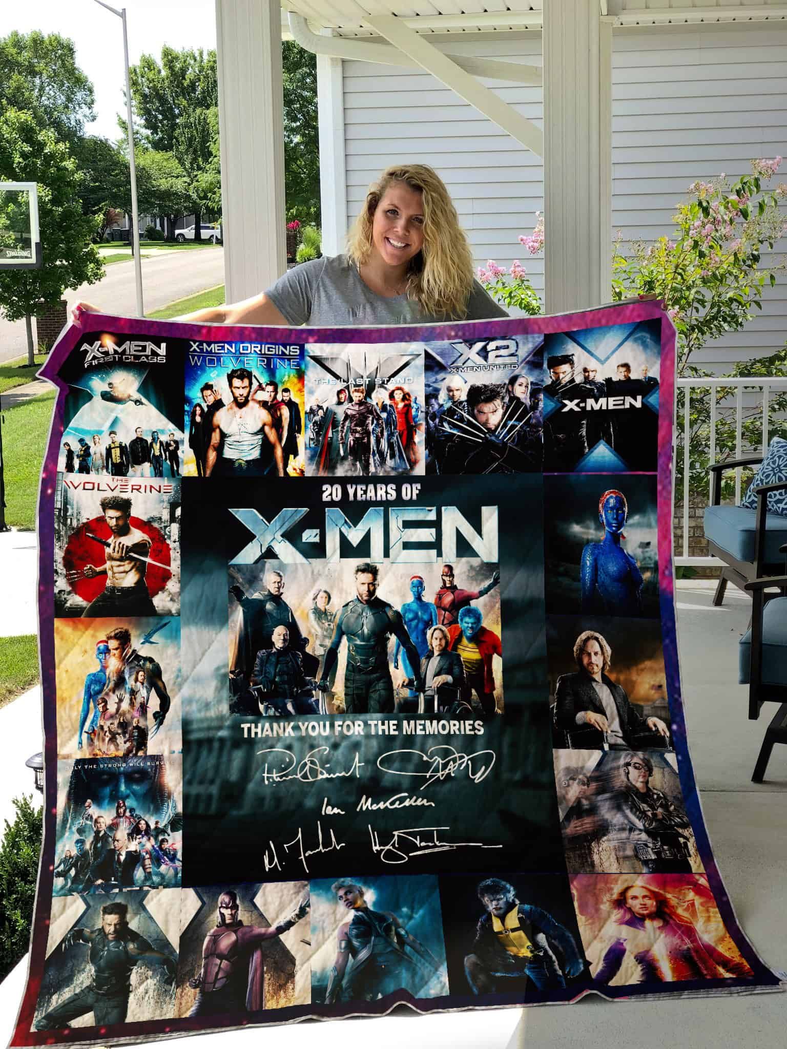 X-Men Quilt Blanket