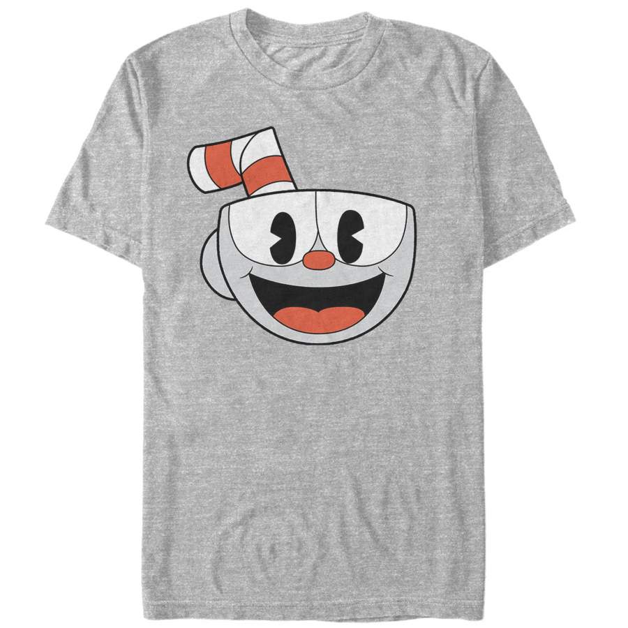 Cuphead Men’s Smile Portrait T-Shirt