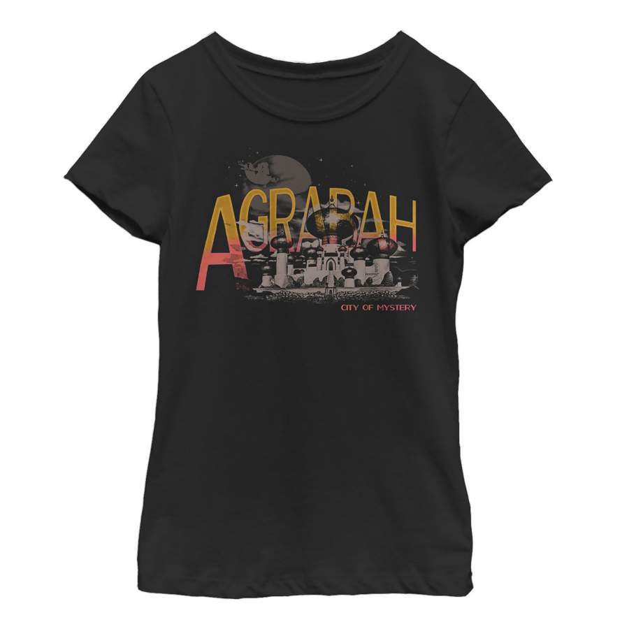 Aladdin Girl’s Agrabah City of Mystery  T Shirt