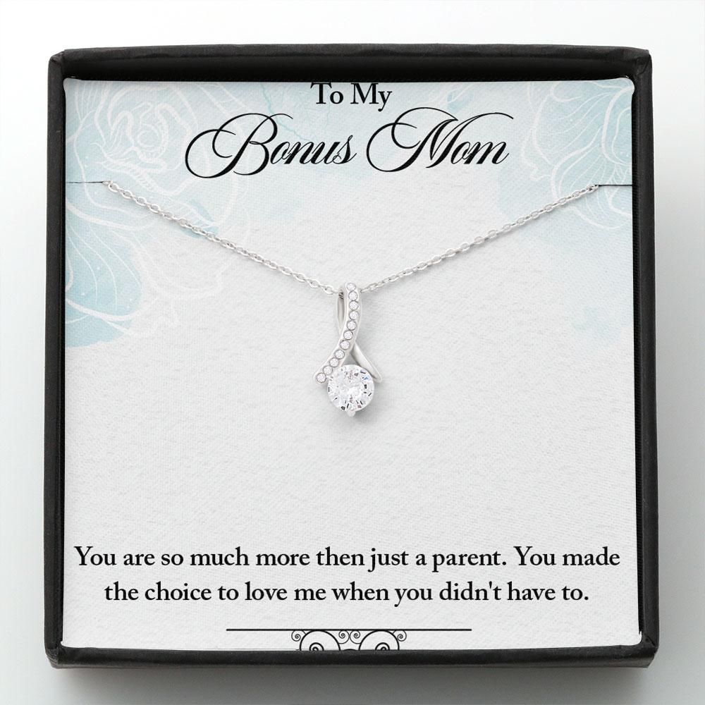 Mother day gift, gift for mom, To Bonus Mom-More than a parent