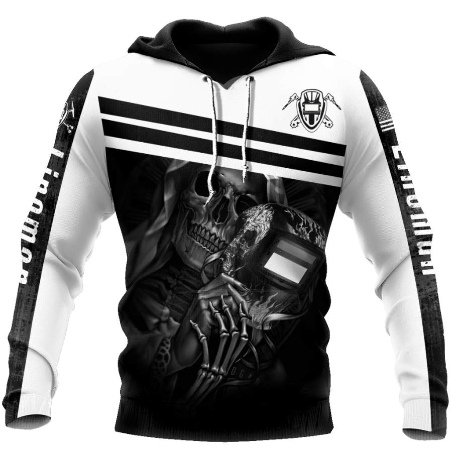 All Over Printed Lineman Hoodie NDD07102001-MEI