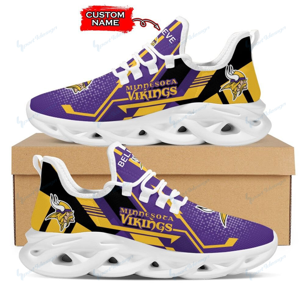 Minnesota Vikings Personalized Yezy Running Sneakers 778