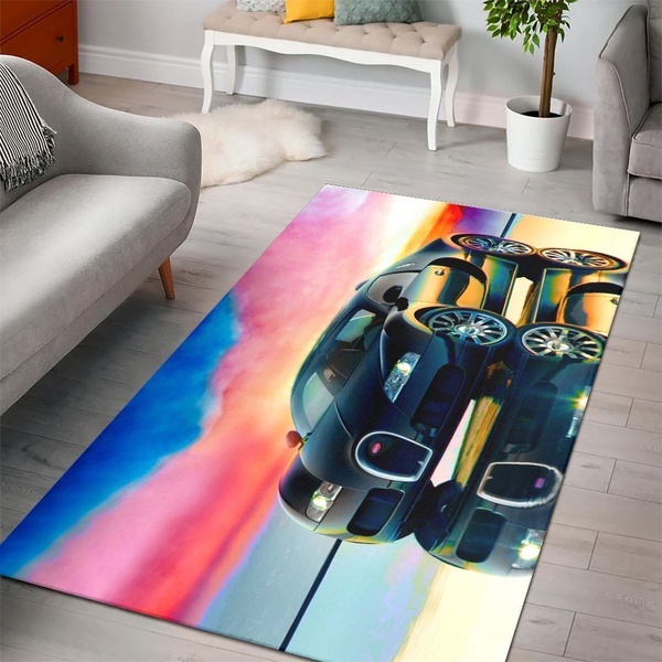 Bugatti Super Cars FN210216 Area Rug – Floor Decor The US Decor