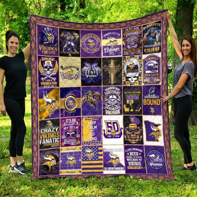 Minnesota Vikings Premium Quilt