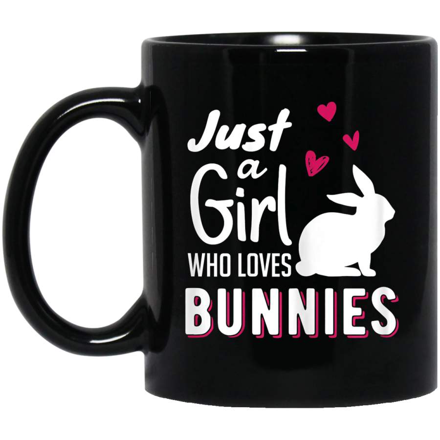 Just A Girl Who Loves Bunnies Women Bunny Rabbit S _1318 Coffee Mug