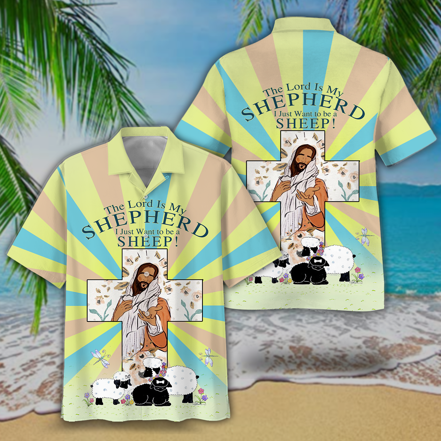 The Lord Is My Shepherd Hawaiian Shirt Short Ha46781