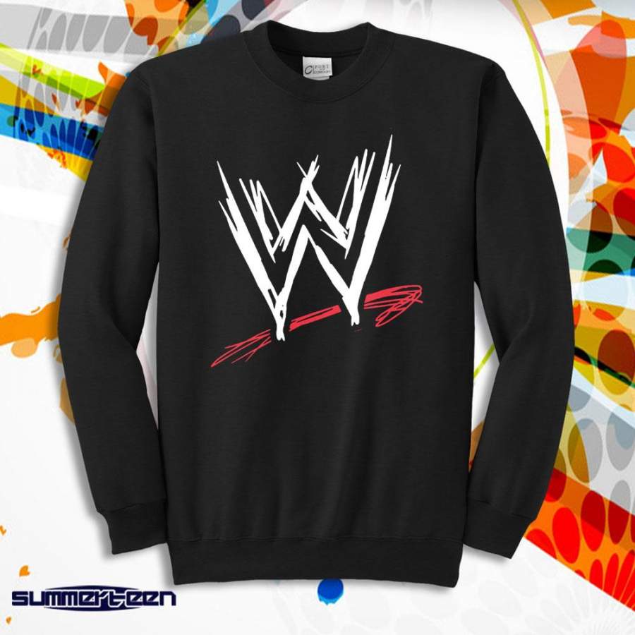 Wwf Wwe Wrestling Logo Men’S Sweatshirt