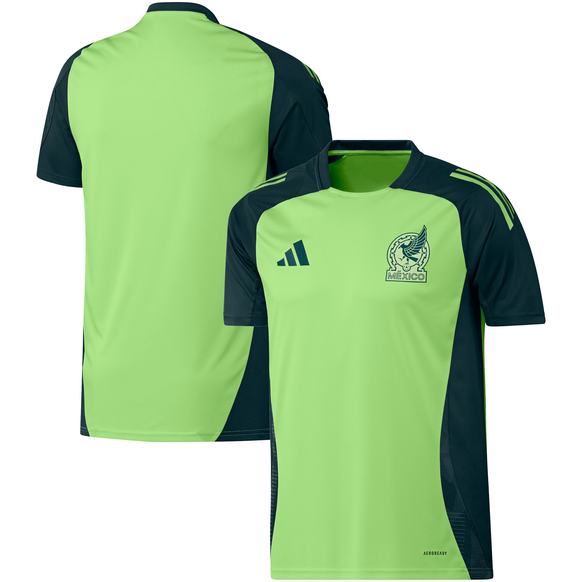 Mexico National Team 2024 AEROREADY Training Jersey – Green