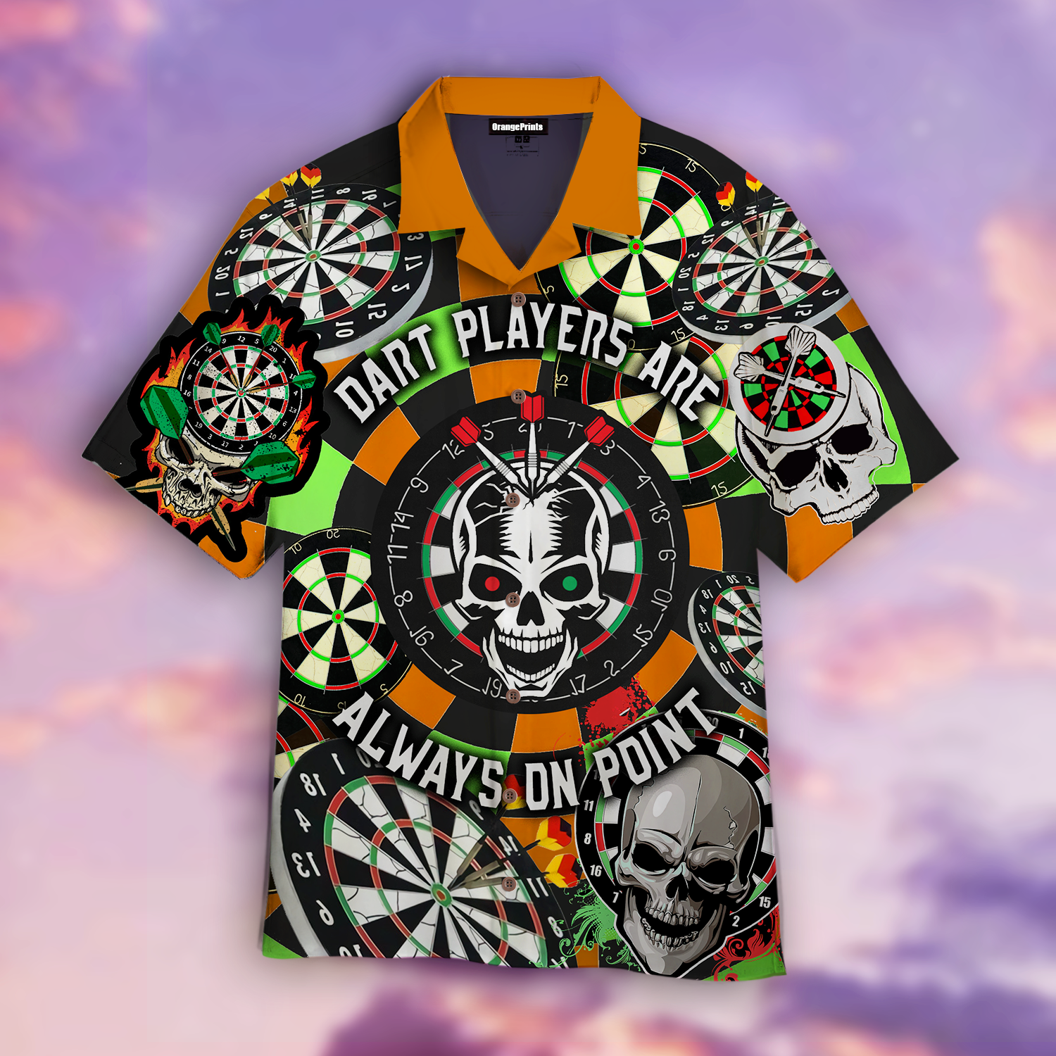 Skull Darts Love It Aloha Hawaii Shirts For Men And Women Ha25953