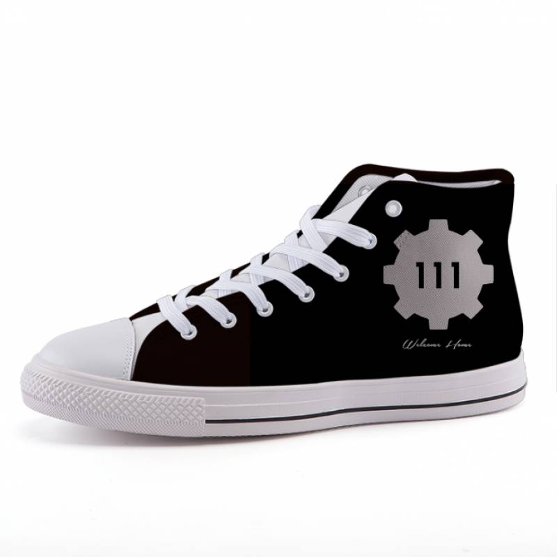 Fallout Vault 111 Symbol Game Design Sneaker Shoes
