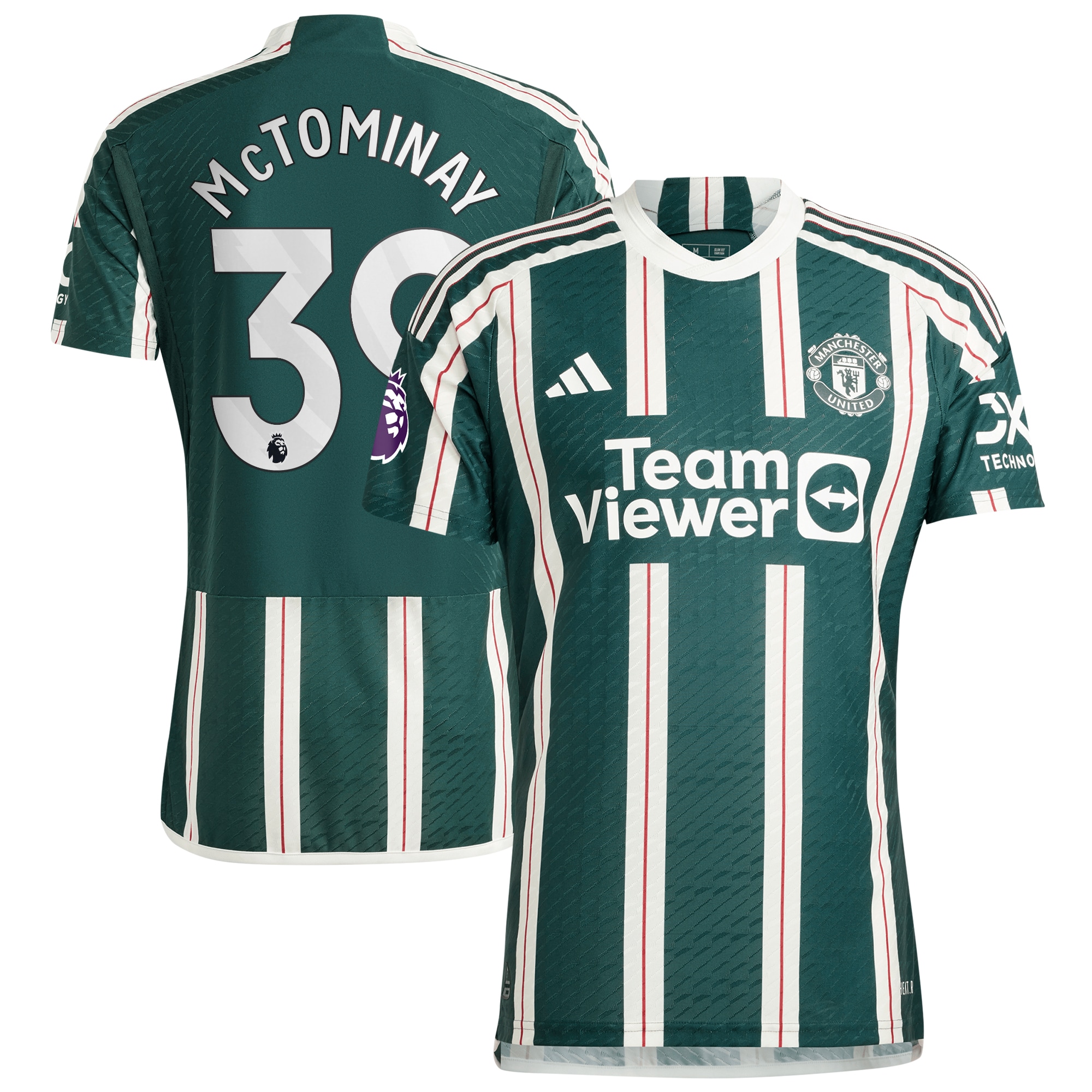 Scott McTominay Manchester United 2023/24 Away Authentic Player Jersey – Green