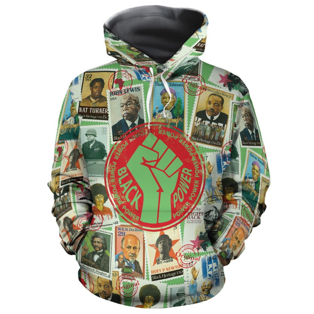 Powerful Fist All-Over Hoodie