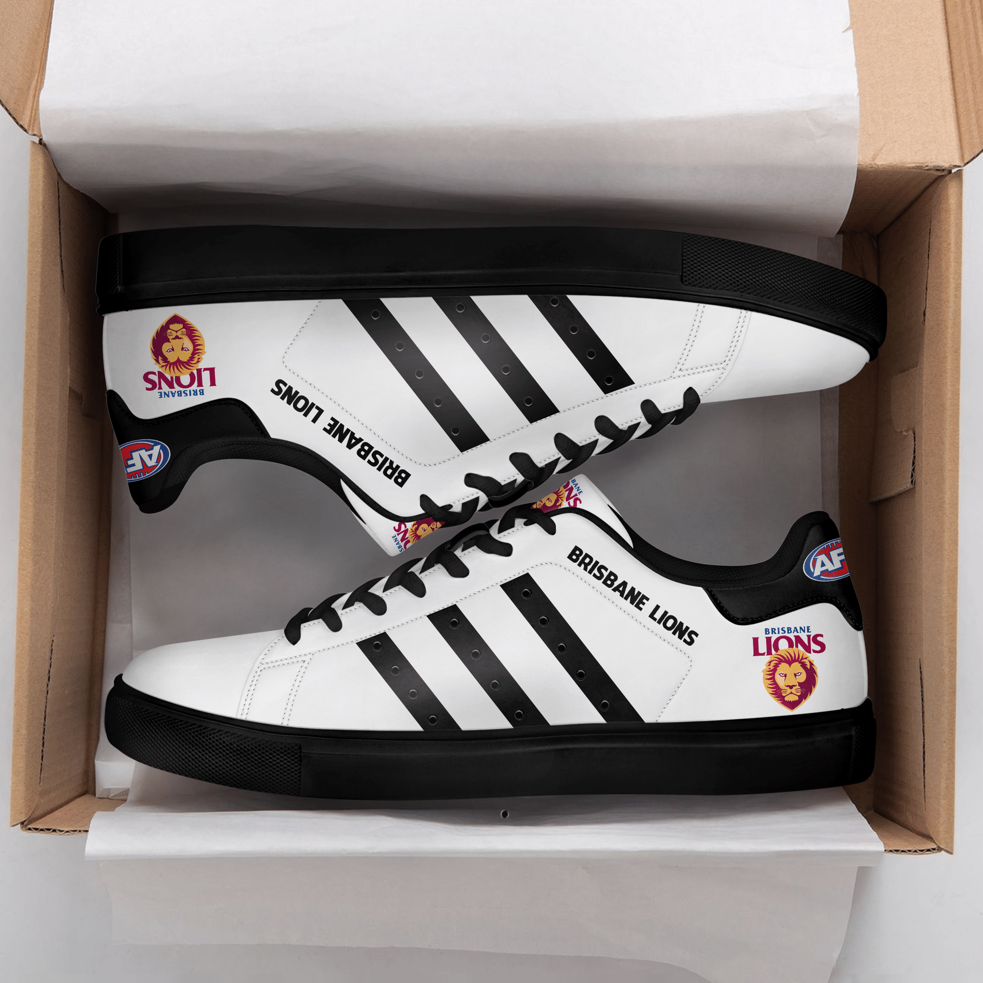 Brisbane Lions Low Top Shoes V5