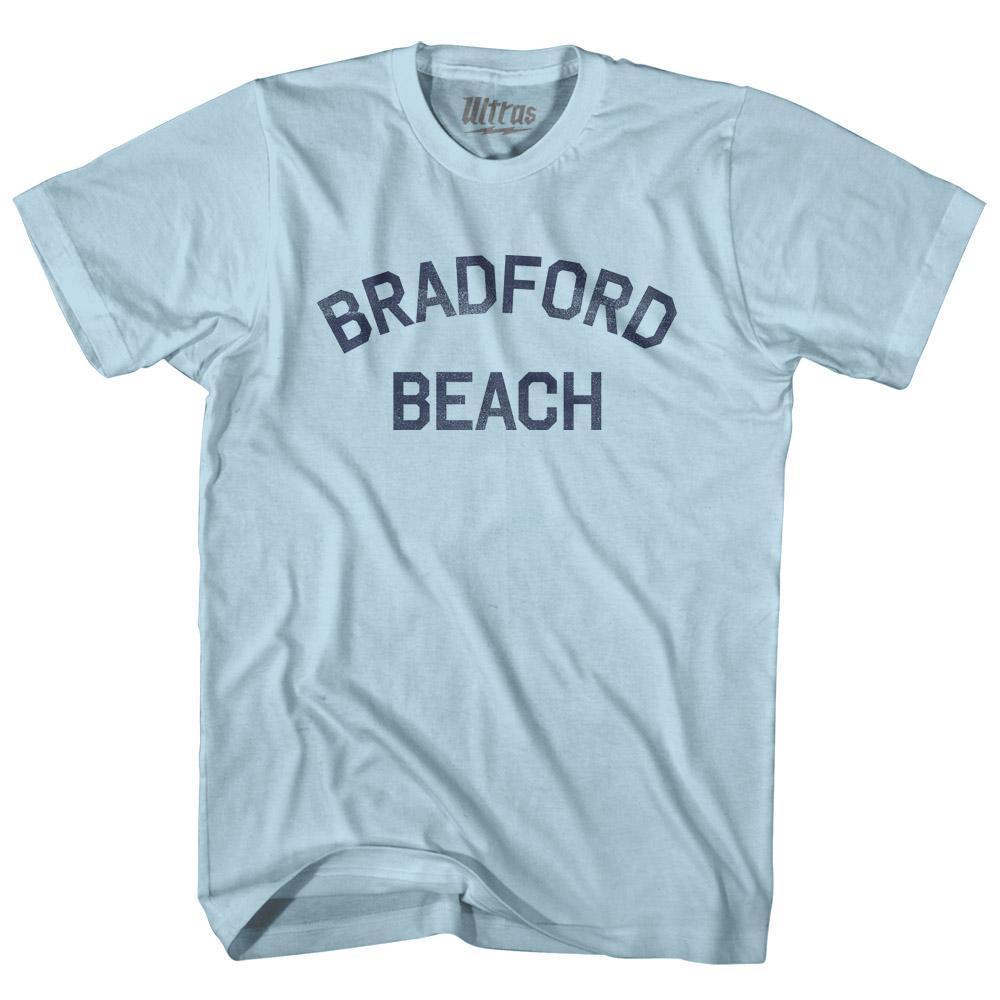 Wisconsin Bradford Beach Adult Cotton Vintage T-shirt