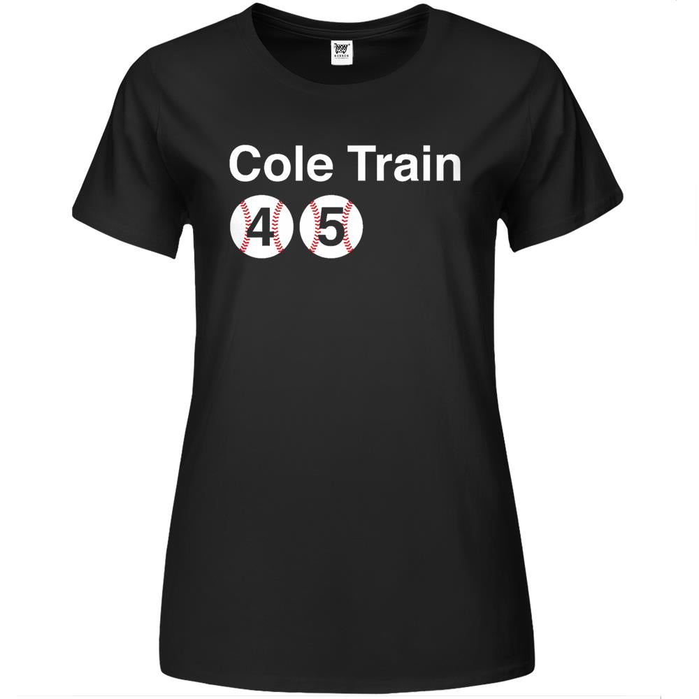 Officially Licensed Gerrit Cole – Bronx Cole Train Premium Womens T Shirts