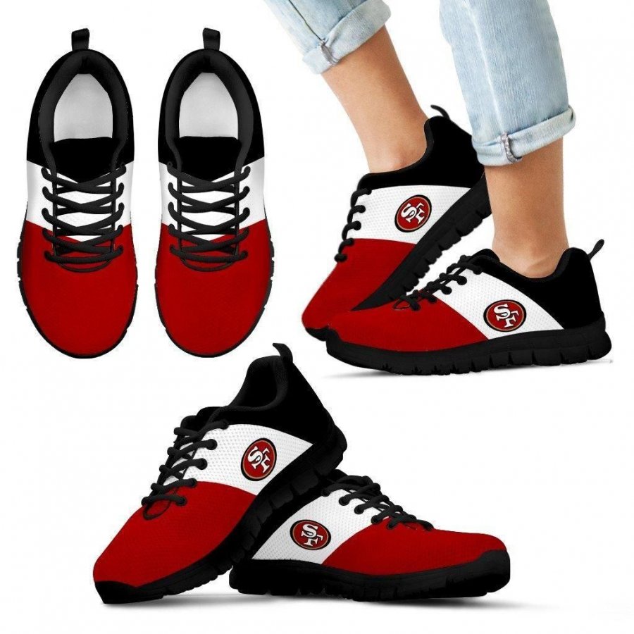 Separate Colours Section Superior San Francisco 49ers Sneakers #273