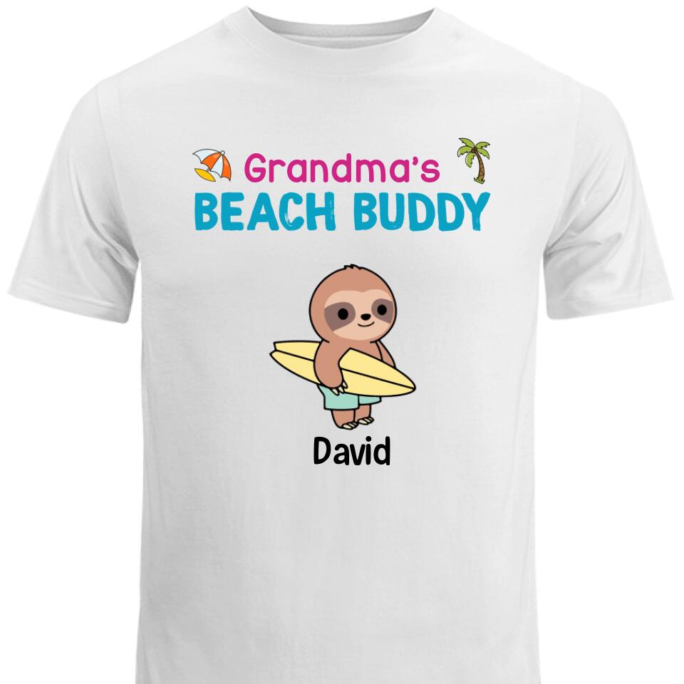 Personalized Mom Grandma T Shirts, Summer Beaach Gift – Trending Personalized