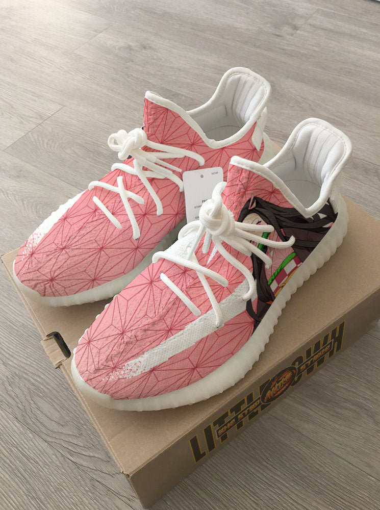 Nezuko Kamado Shoes Custom Demon Slayer Anime Yz Boost Sneakers