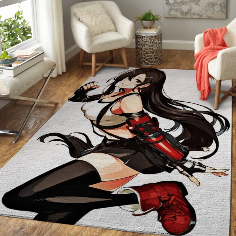 Anime Tifa Lockhart Art Area Rug – Carpet