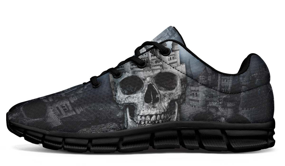 The Skull Castle Breathable Sneakers Custom Shoes