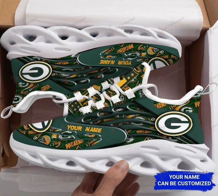 Green Bay Packers Yezy Running Sneakers 684