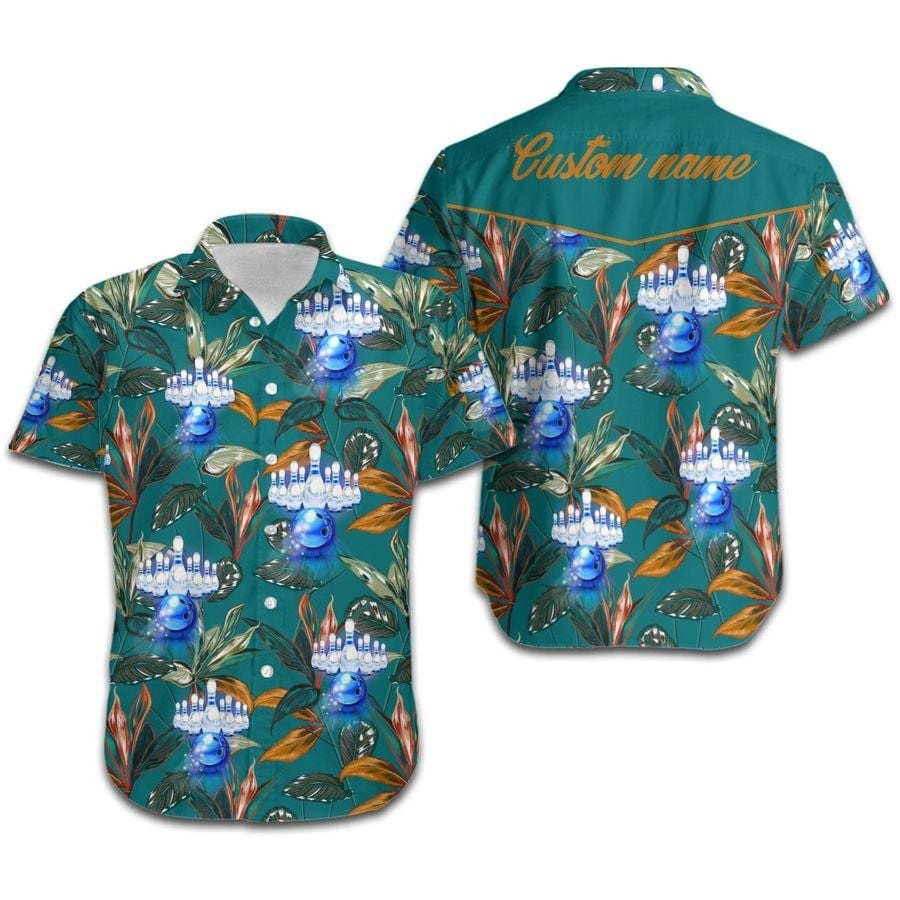 Hawaii Aloha Shirts Bowling Sporty Custom Name Ha81369