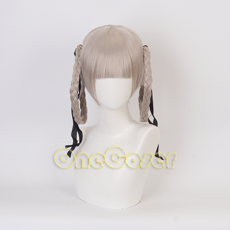 Anime Kakegurui Momobami Kirari Cosplay Costume Braid Wig Jacket Badge Shirt Skirt Dress JK Uniform Halloween Girls Women alx