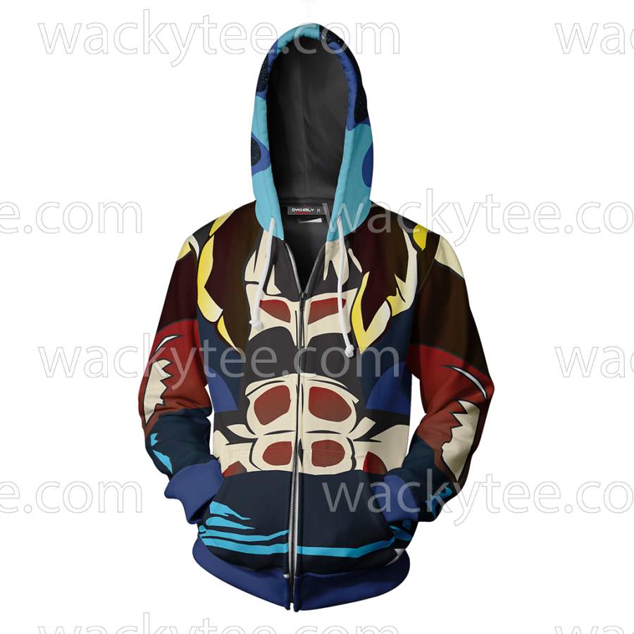 Dragon Ball Gogeta Cosplay Zip Up Hoodie Jacket – Plumosu Store