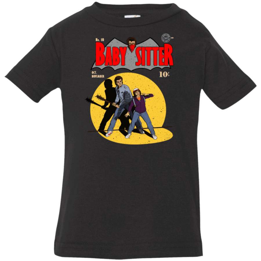 Babysitter Batman Infant Premium T-Shirt