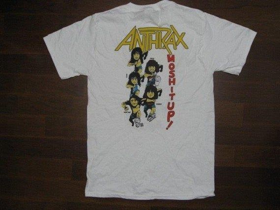 Anthrax Not Man Riding Skateboard Shirt