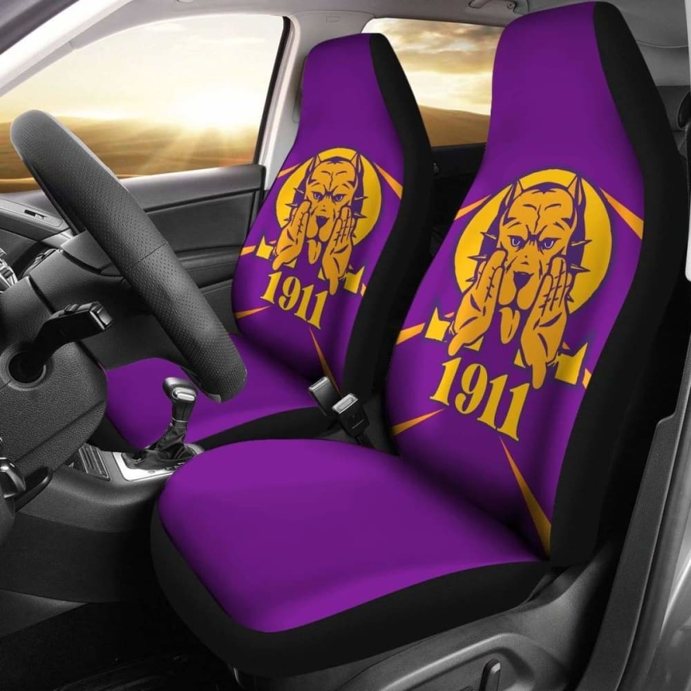 African Car Seat Covers- Omega Psi Phi – 105905