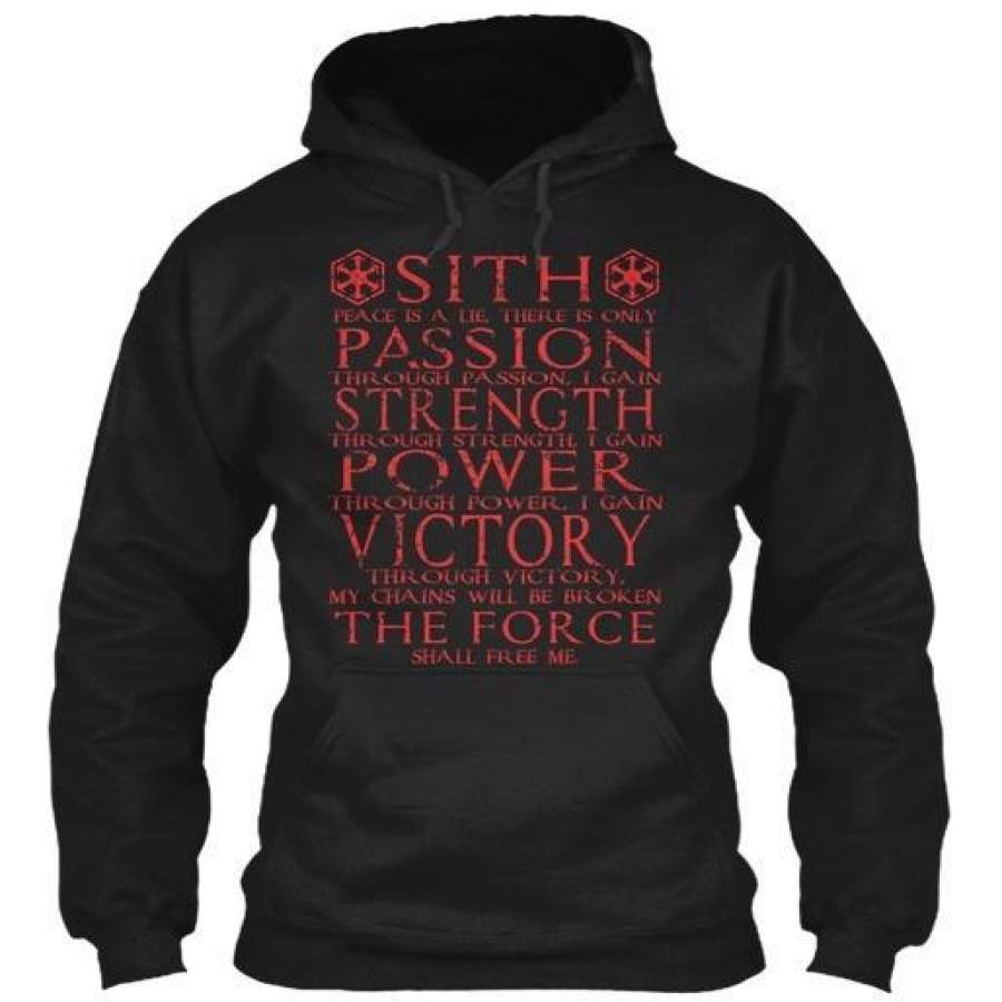Sith Passion Strength Power Victory Tee Gildan Hoodie Sweatshirt