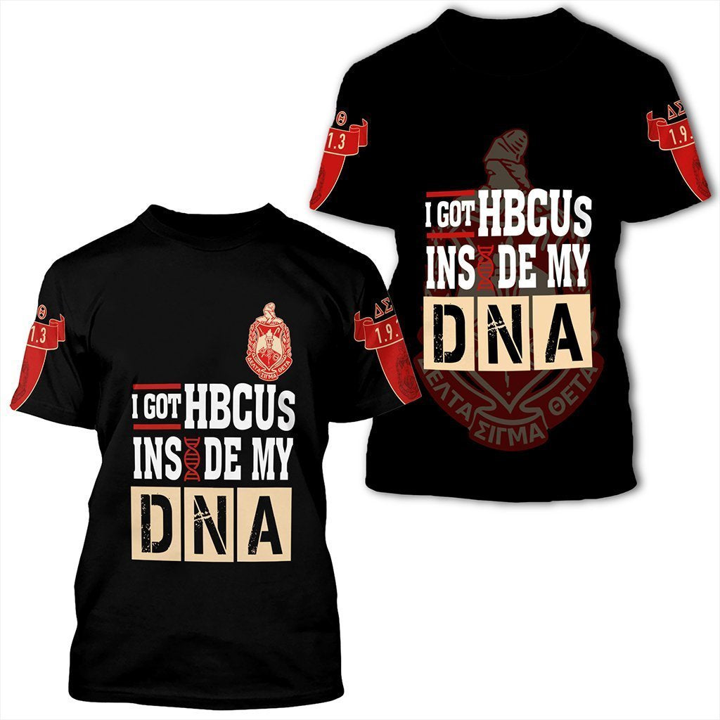 Greek Life T-Shirt – Delta Sigma Theta Hbcu Dna Bagslobby T-Shirt