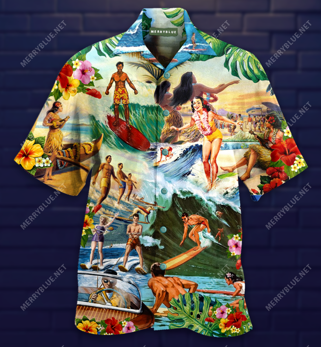 Chilling By The Beach Waikiki Unisex Hawaii Shirt Ha7368