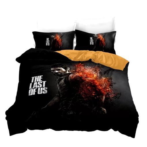 The Last Of Us 8 Duvet Cover Pillowcase Home Decor 3D Bedding Set 7396