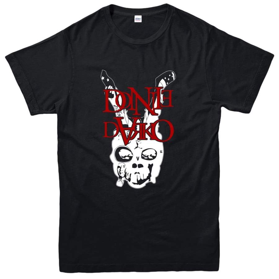 Donnie Darko T-Shirt, Demonic Rabbit Fantasy Movie Inspired Tee Top