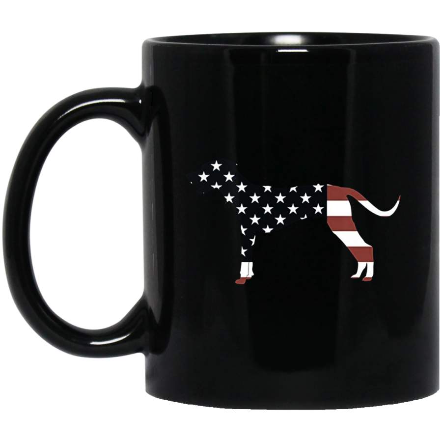 Catahoula Leopard Mug Patriotic Catahoula Leopard 11 oz 15 oz Black Mug