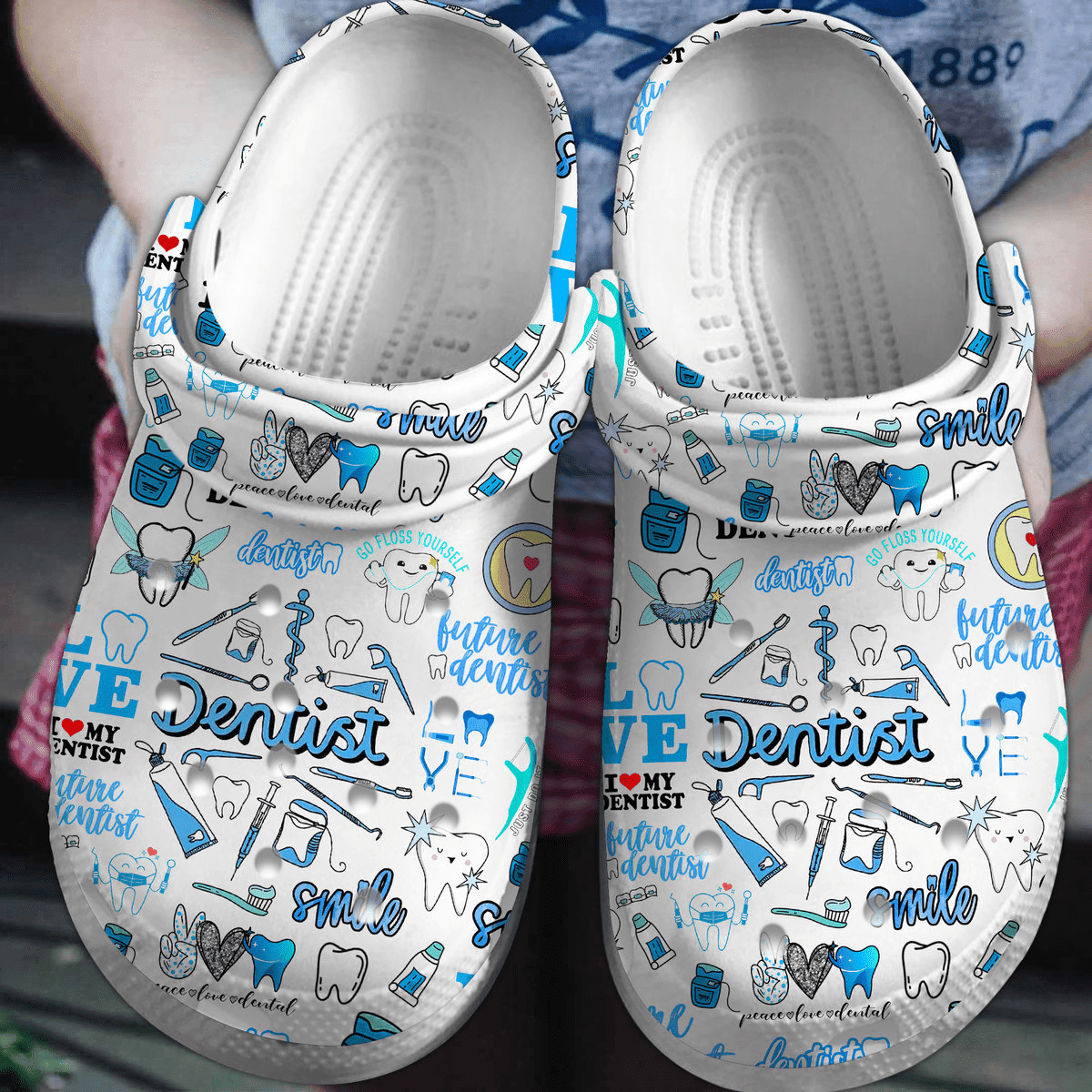 Dentist Crocss Clogs For Men Women And Kid Mpnih6Jc
