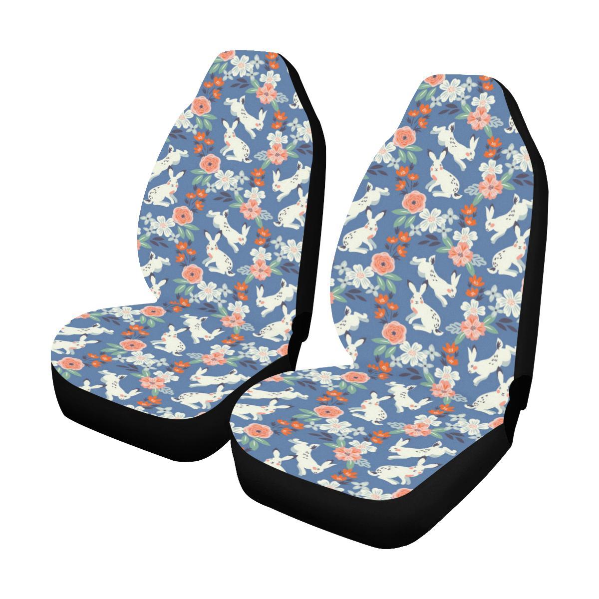 Bunny Pattern Print Design 07 Universal Fit Car Seat Covers